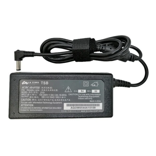 Cargador para portátil TOSHIBA MINI 19V 2.15A