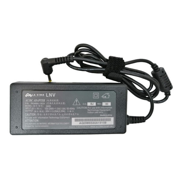 Cargador para portátil LENOVO 20V 3.25A Ultraboock