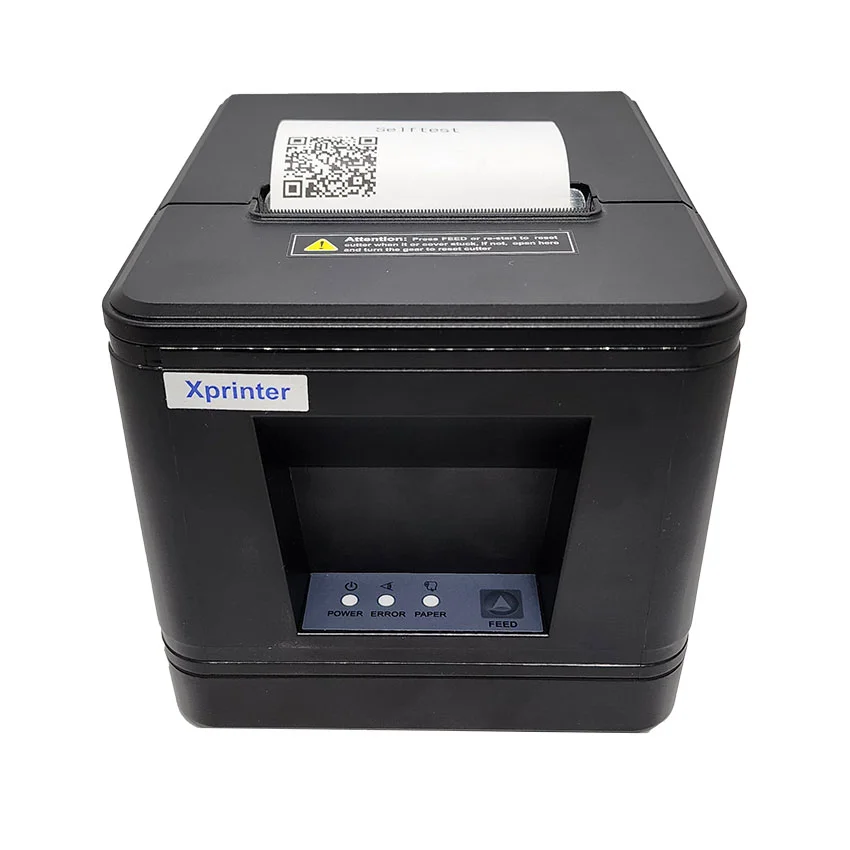 Impresora Térmica XPRINTER Pos 80mm De Alta Velocidad Con Cortadora y Puerto Land (RED)/ USB-PLUG-200 mm/s H200N