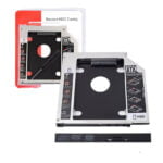 Adaptador Caddy Segundo Disco Duro Sata Ssd Cd Dvd 9.5mm